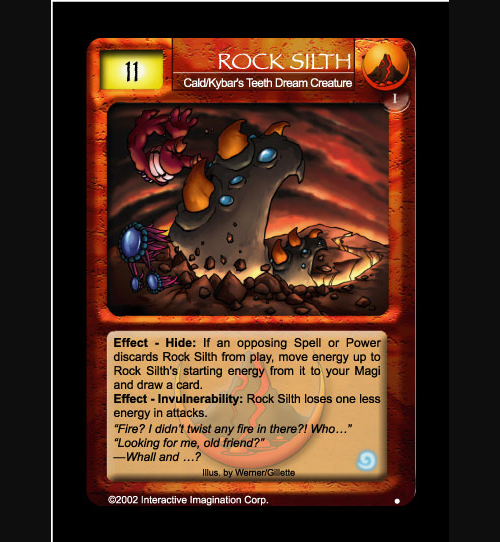 Rock Silth - Cald - Foil